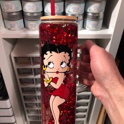 New Betty Boop Glass Cup
