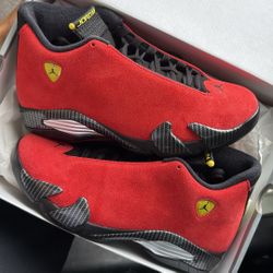 Air Jordan 14 Retro Ferrari Size 9.5 & 10.5