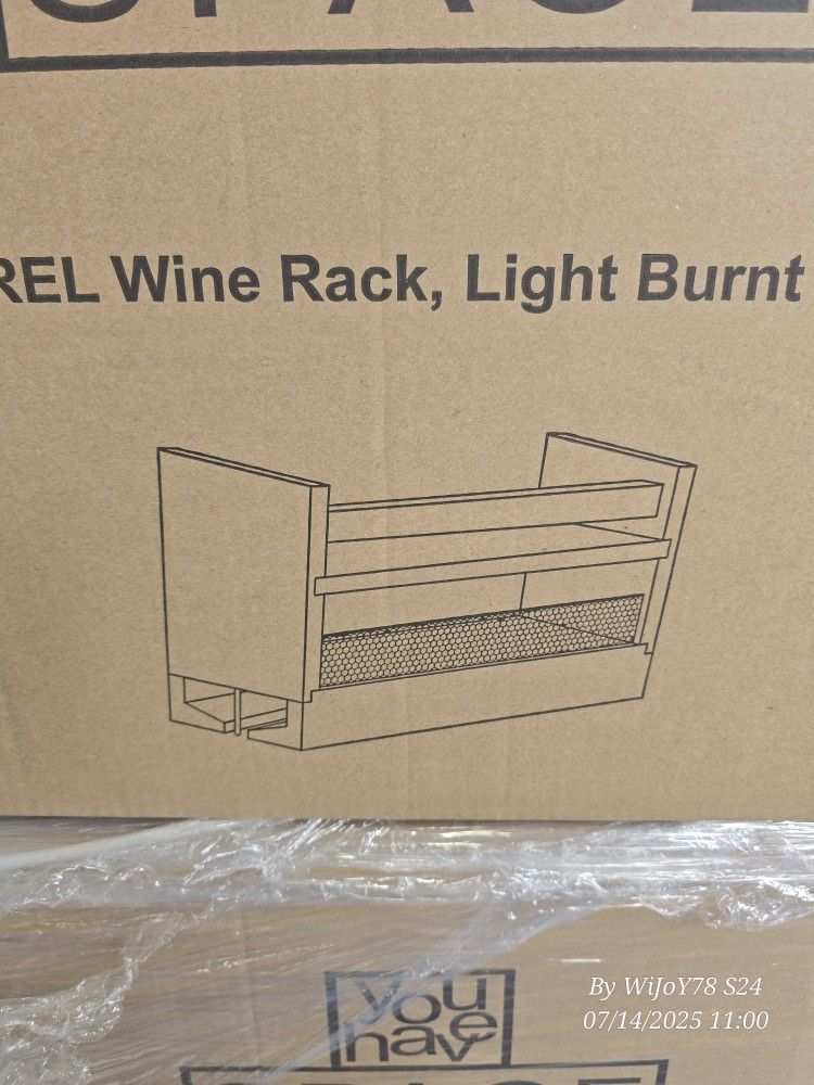 Free Wine Glass Rack Shelf Brand New