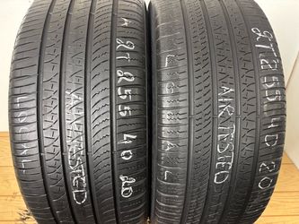 2 tires 255 40 20 pirelli scorpion zero as no repairs
