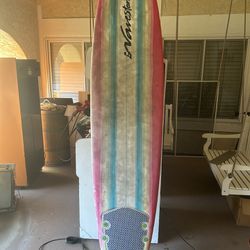 WaveStorm Longboard Soft Surfboard, Multicolors 8 Ft. 