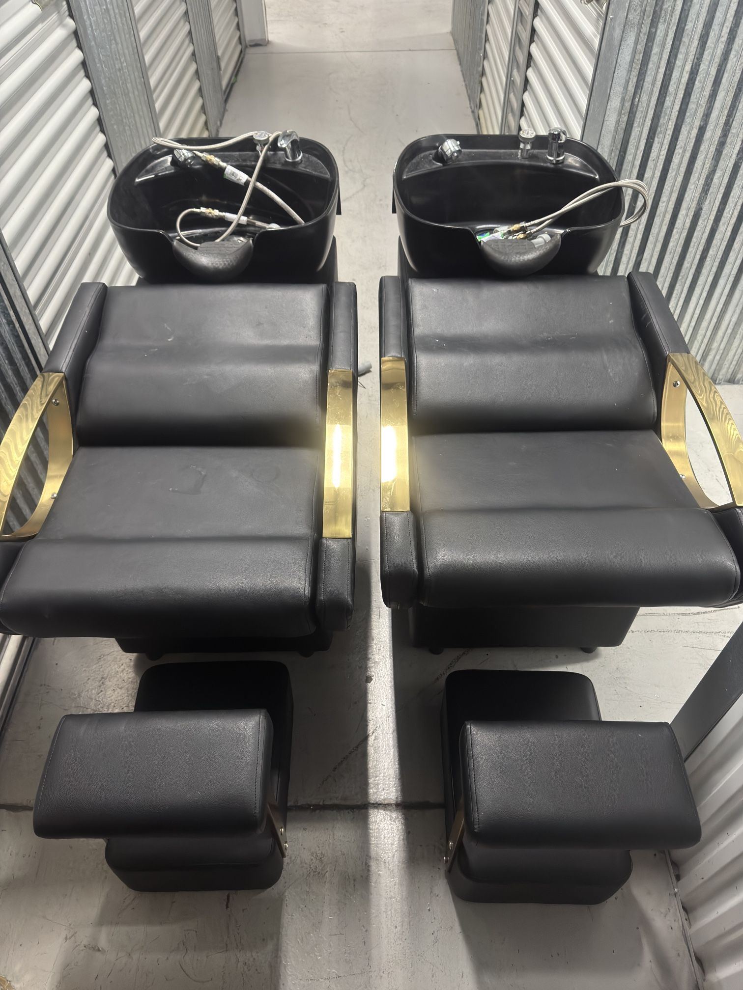 2 Shampoo Bowls & Chair Sets – Spa/Salon Ready! 450 OBO – Everything Works! Must Go