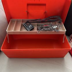 Vintage tackle box