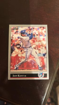 1992 Leaf - Jeff Kent Series 2 #445 Rookie Card Near Perfect Condition