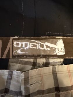 Men’s shorts- O’Neill and Billabong