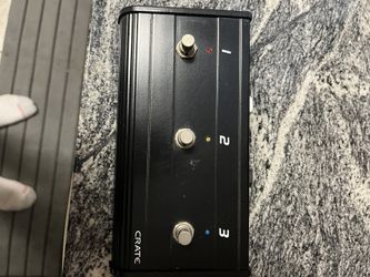 Guitar Amp Foot Pedal Crate