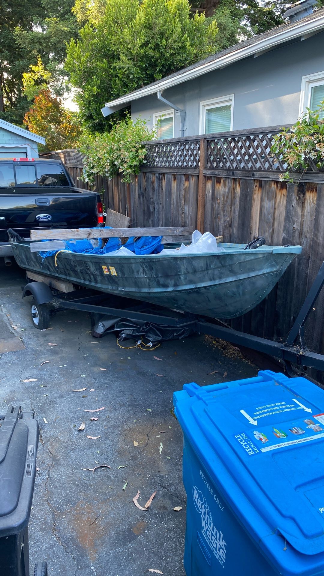 14’ Aluminum Boat