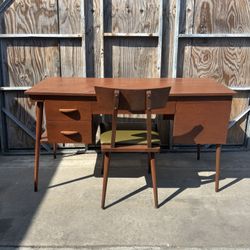 1950s Atomic Writing Desk