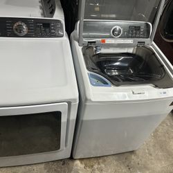 💯🎉Samsung Washer Xl Large Capacity Dryer Electric Nice Set🎉💯