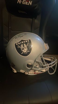 Signed Tim Brown Helmet
