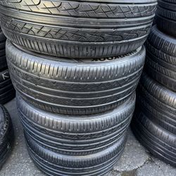 I Have 4 Tires 205-50-16 Hankook Good Condition $170 All Four Mounted And Balanced 