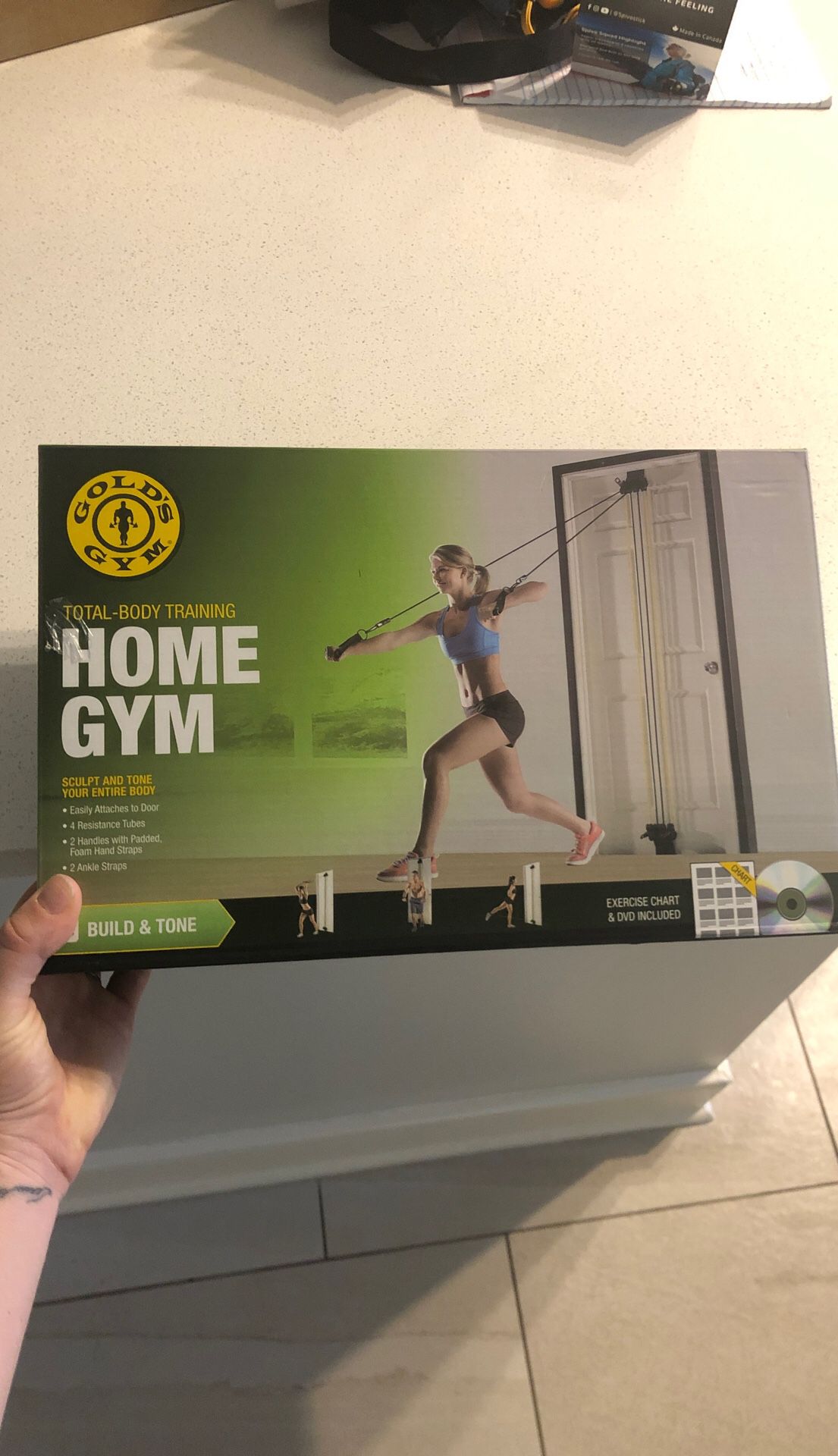 At home gym set