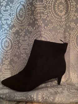 H&M Black boot short heel