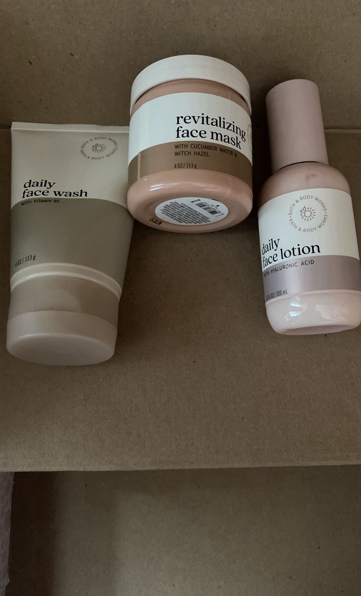 Bath And Body Works Face Products
