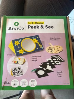 4moms mamaRoo Multi-Motion Baby Swing &KiwiCo Peek & See Activity Set & a dinosaur that pats baby