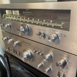 Vintage Kenwood KA-8100 Integrated Amp + KT-7500 Tuner (Serviced, Excellent Cosmetics)~