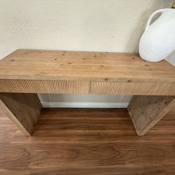 Solid Wood Console Table w/ Drawers – Wayfair ($280 Retail)