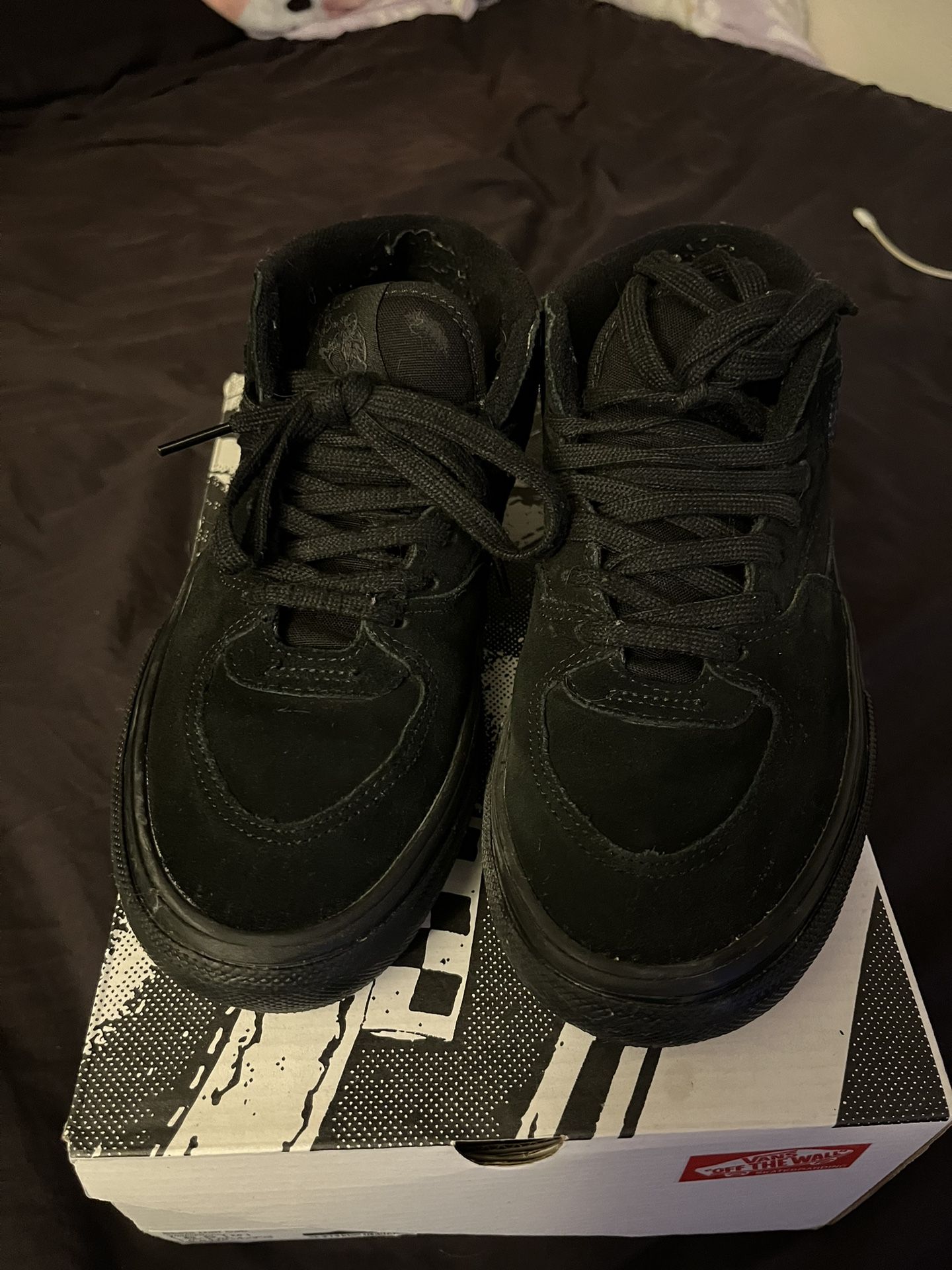 Vans, halfcabs, black, size 6.5