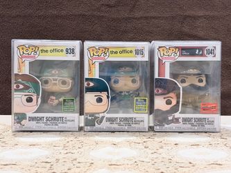 Dwight Schrute Recyclops Funko Pop Set