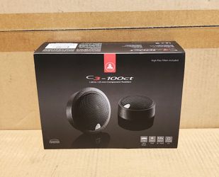 Car Speaker Set 1 Inch Silk Dome Tweeters 225 Watts JL Audio C3 C3-100CT 🚨 Payment Options Available 🚨 No Credit Needed 🚨