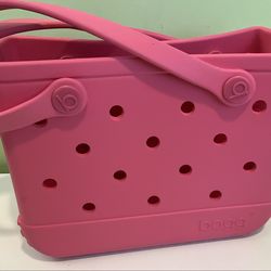 Watermelon pink Bitty Bogg Bag