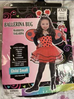 Ballerina Bug Kids Costume