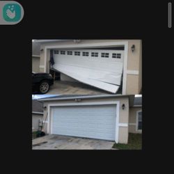 NEW  GARAGE DOOR 16X7 , INSTALLATION INCLUDED $1700!!!