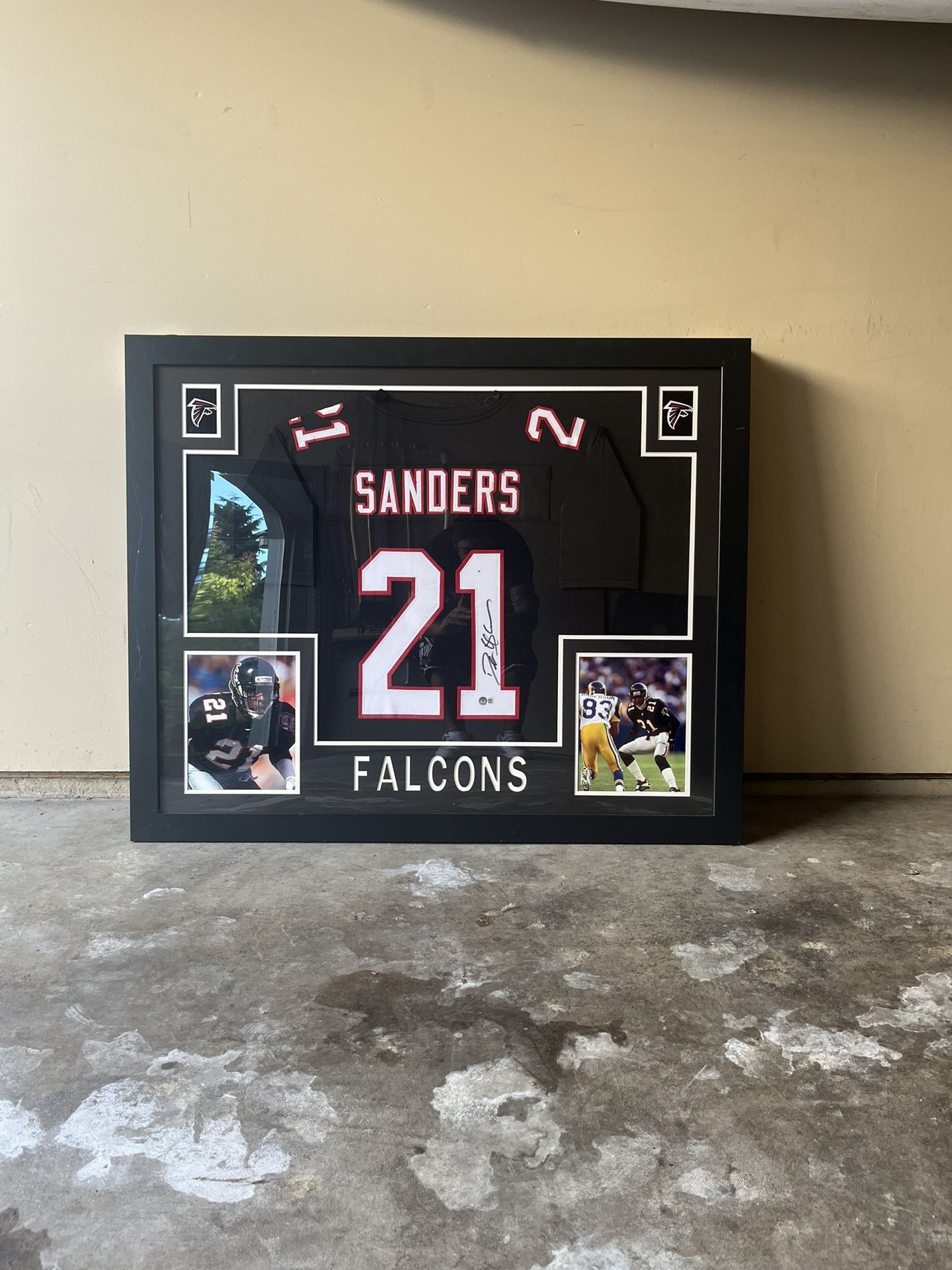 Deion sanders Signed Jersey
