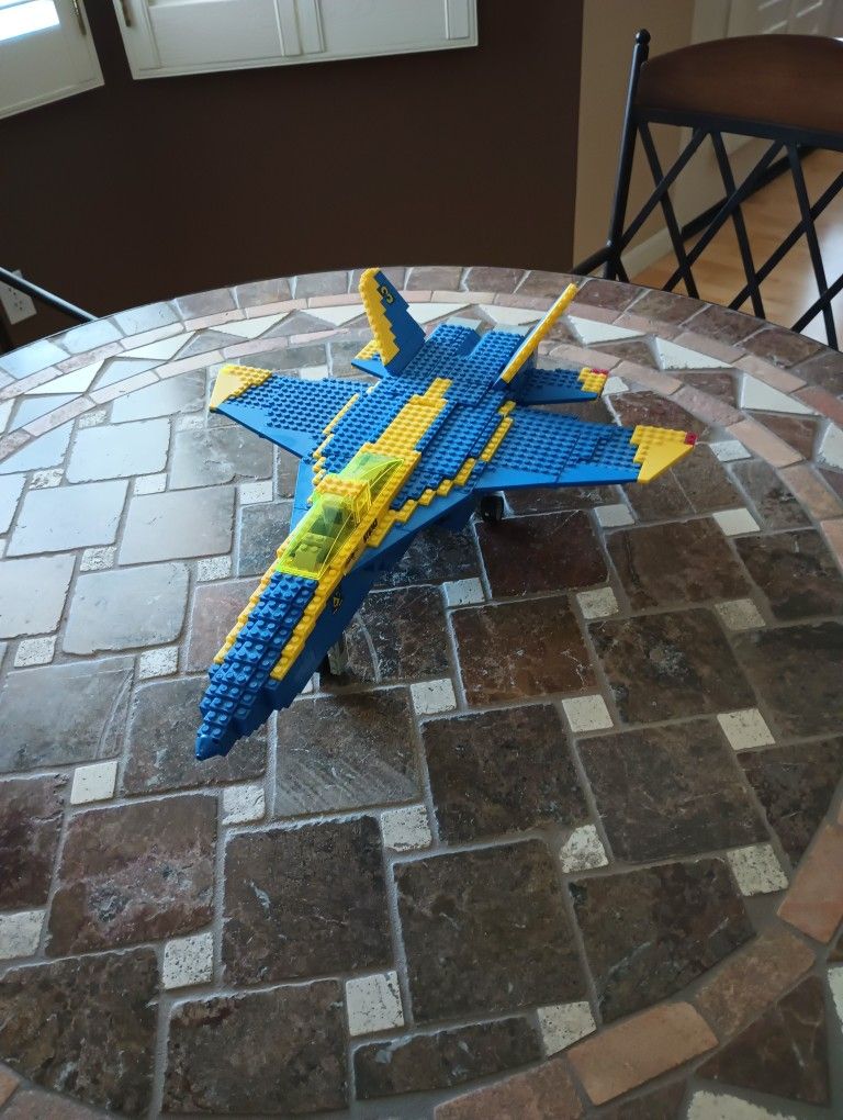 Lego Blue Angels Fighter Jet