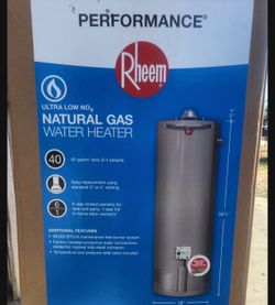 Rheem 40 Gallon Water Heater 💧🚿