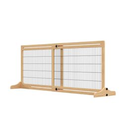 Extra Wide Freestanding Pet Gate, Dog Gate