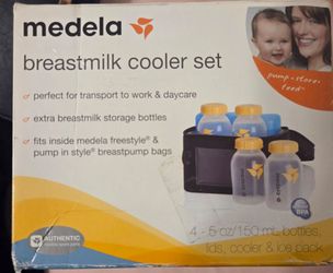 Breastmilk cooler set