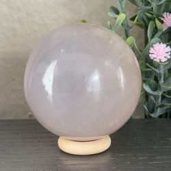 Blue Rose Quartz Sphere