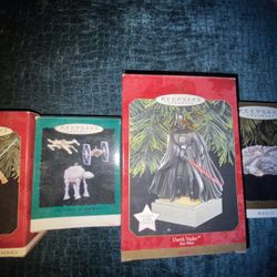 6pcs Hallmark Starwars Collectors Edition Ornaments 