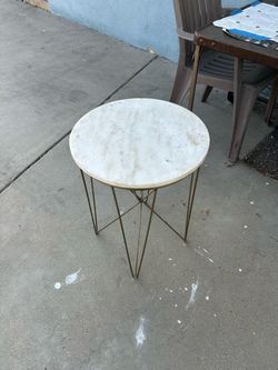 Marble table