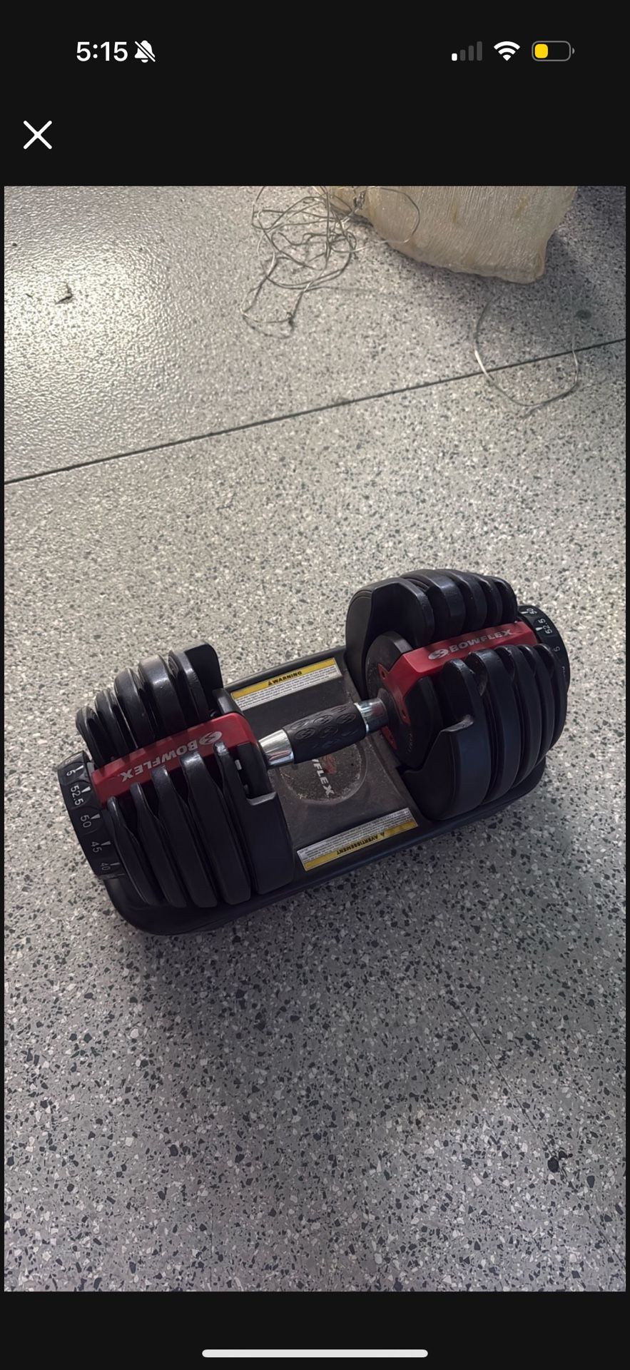 Bowflex Dumbbell