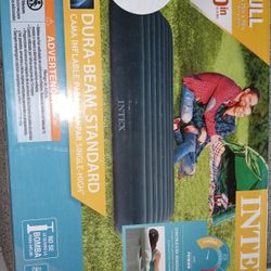 New INTEX FULL 64inx75inx10in  Dura-Beam Standard Air mattress No Pump 