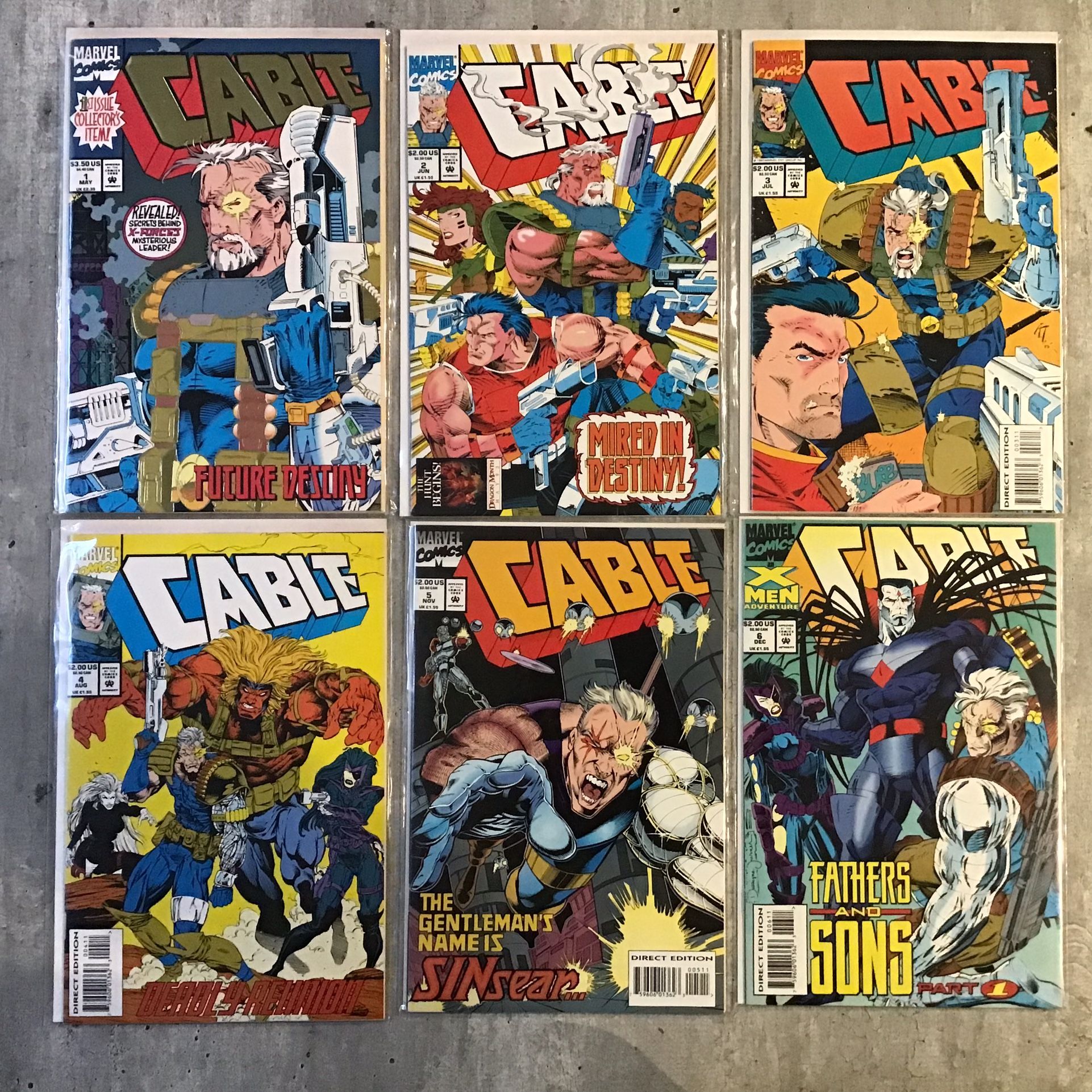 Cable (of X-Force) / 31 Issue Lot / Marvel Comics