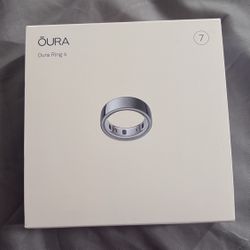 gen 4 silver oura ring - size 7