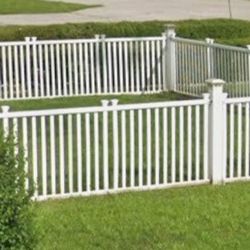 Vinyl Privacy Or Dog Fence 