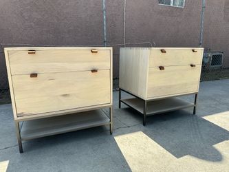 Pottery Barn Graham Bedside Tables Nightstands Cabinets Dressers