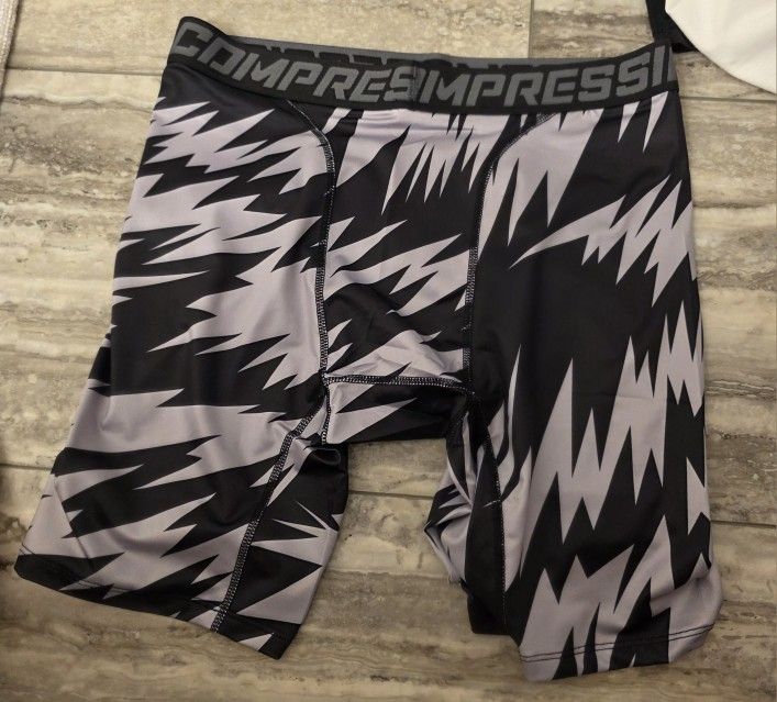 Men's Used Compression Shorts Xl