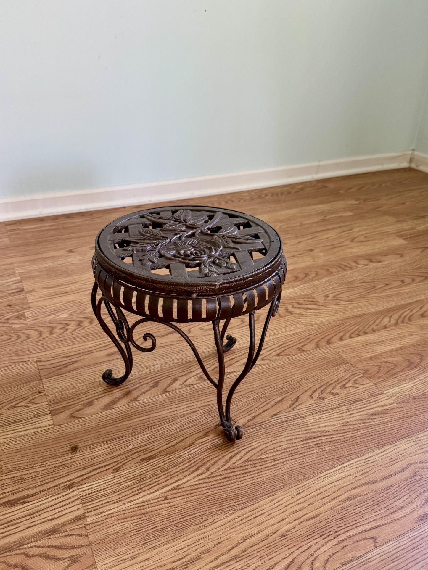Flower Pot Stand Wrought Iron