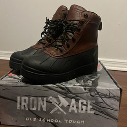 Iron Age Work Boots Size 10 