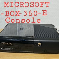 PRE-OWNED MICROSOFT X-BOX 360-E- CONSOLE(Model 1538)