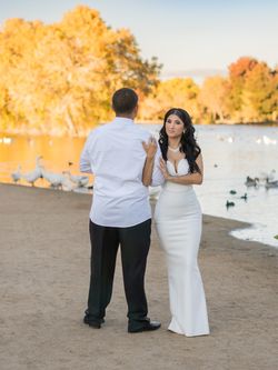 Formal white dress