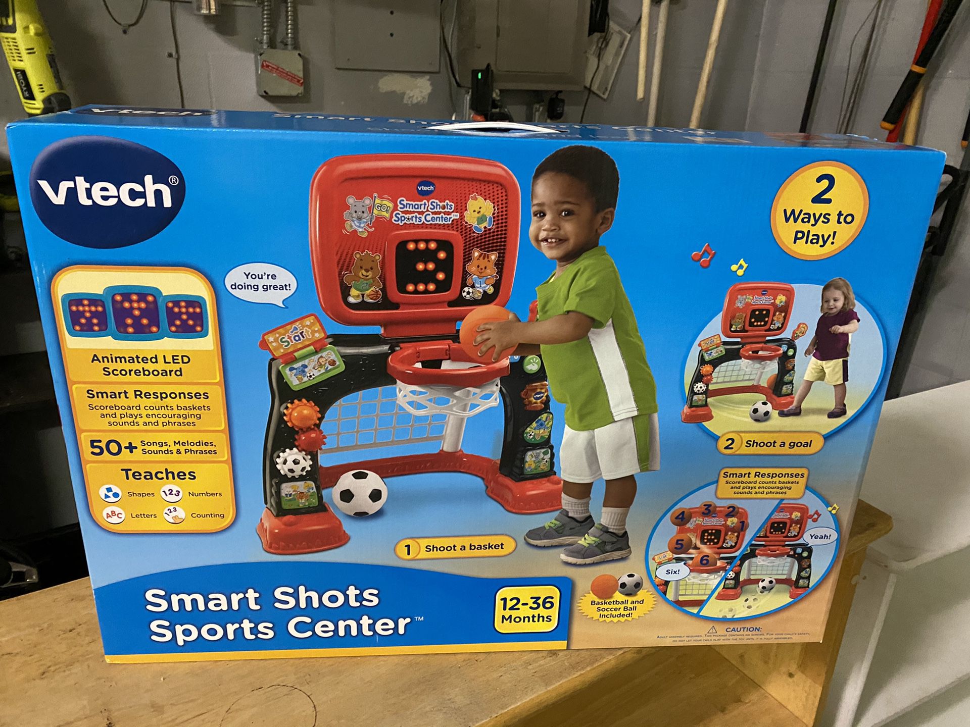 Vtech smart shots sports center (New )