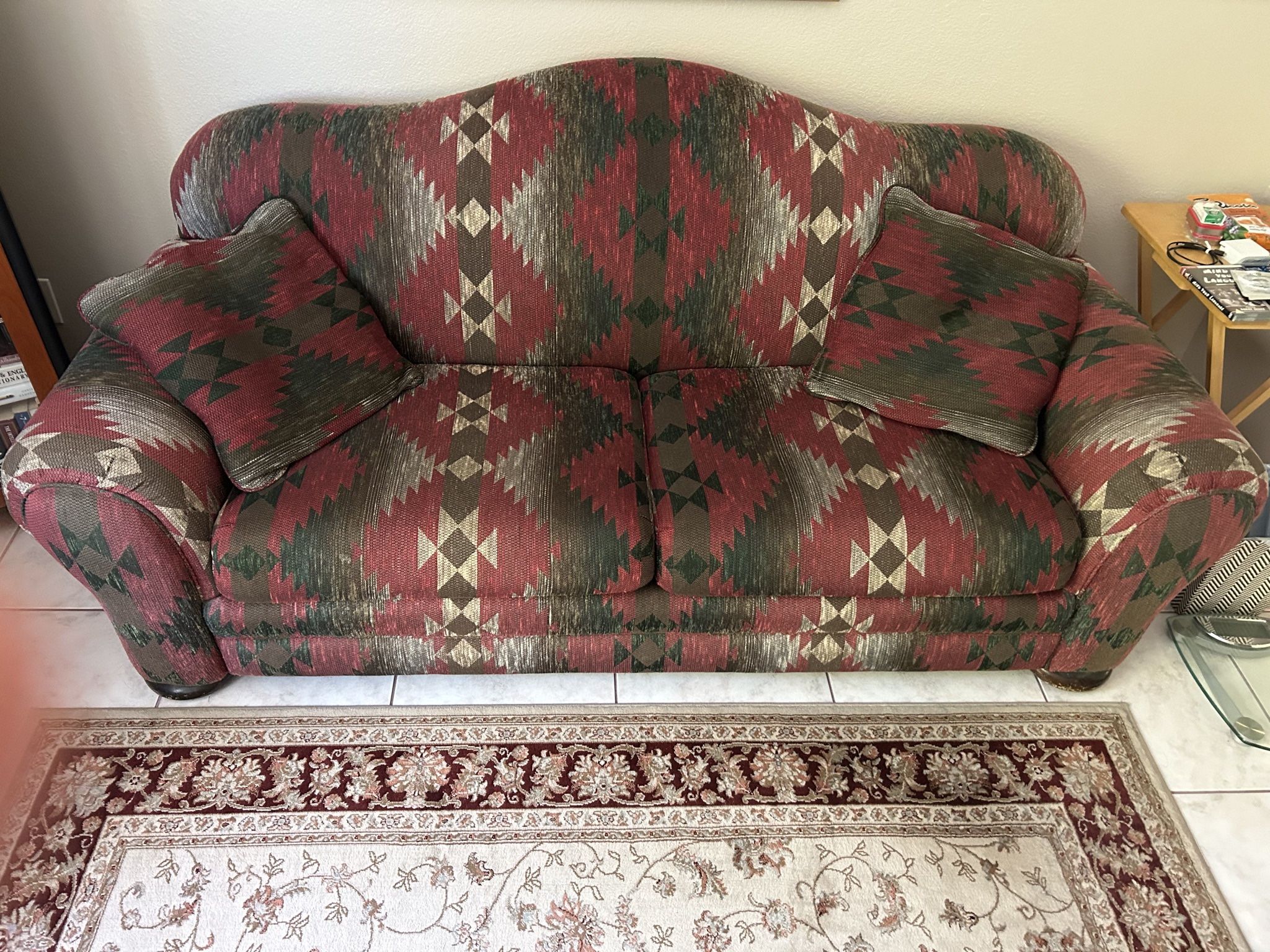 Patterned Sofa Couch 