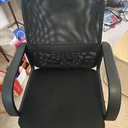 Black Mobile Chair