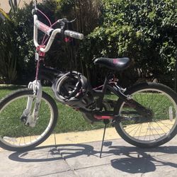 Girl Bike Size 20” Plus Helmet 